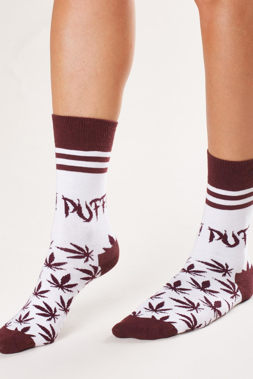 Skarpety-WS-SR-5046.48-bordowy Skarpety-WS-SR-5046.48-bordowy