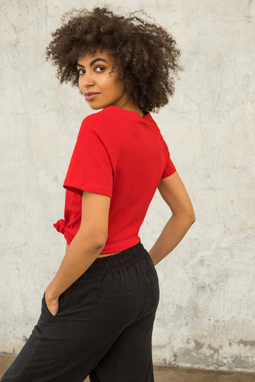 FITNESS Sarkans t-krekls Layla FITNESS Sarkans t-krekls Layla