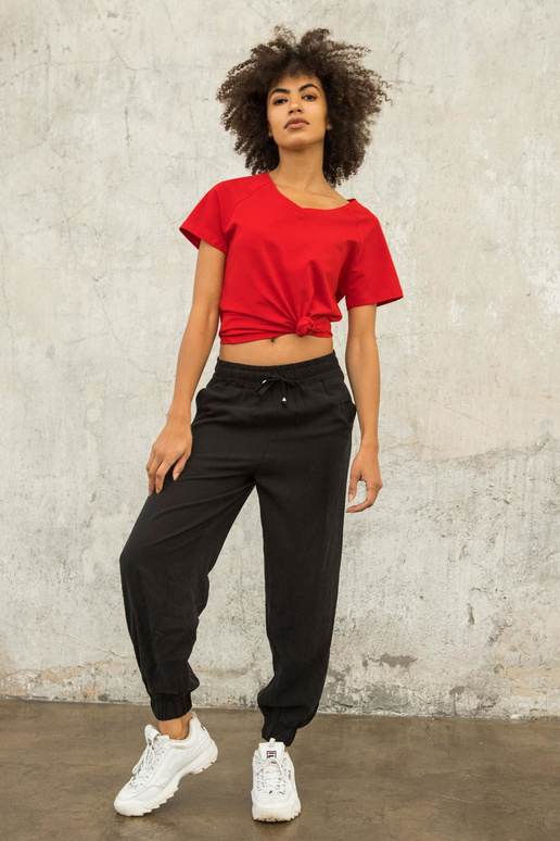 FITNESS Sarkans t-krekls Layla FITNESS Sarkans t-krekls Layla