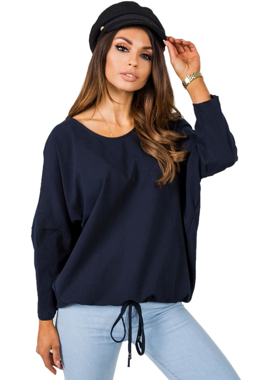 Tumši zila blūze Serafine