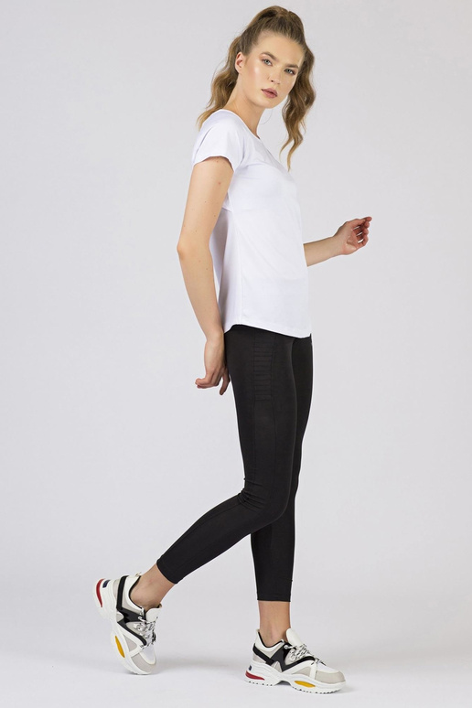 TOMMY LIFE balts sieviešu T-krekls