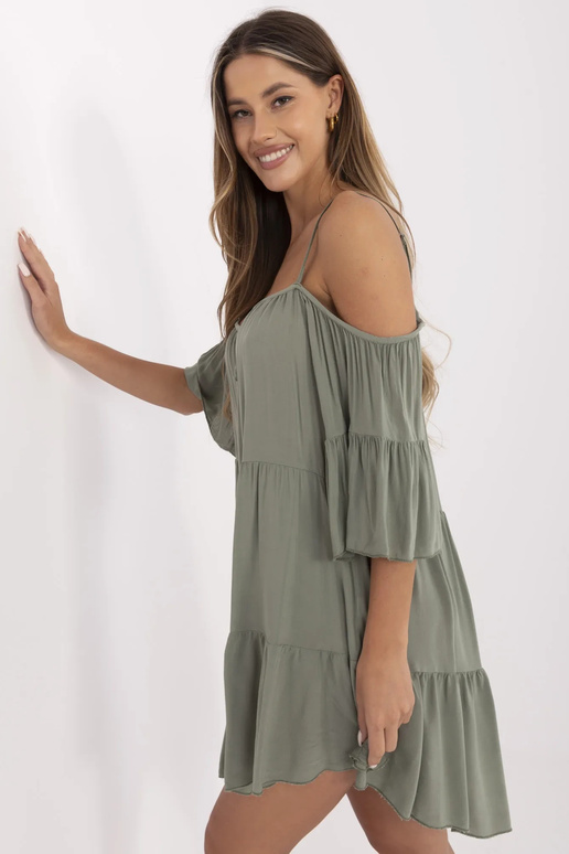 Haki krāsas kleita Veronique