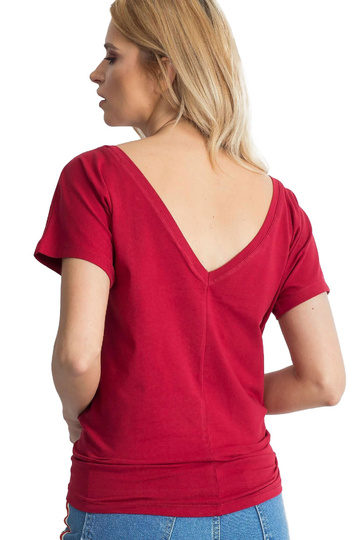 Burgundijas Fire T-krekls 2