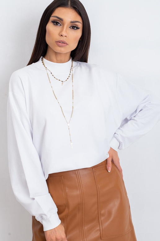 Balts Twist džemperis