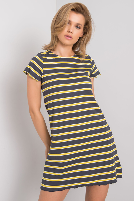 Pelēki dzeltena kleita Pirms