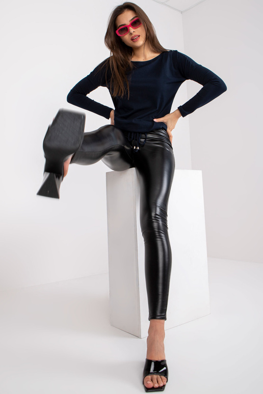 Tumši zila blūze Carla