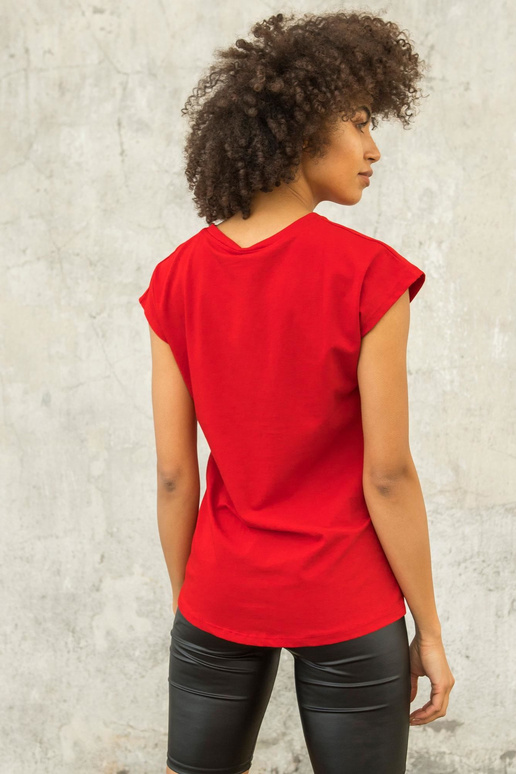 FITNESS Sarkans t-krekls Keira