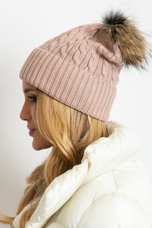 Netīri rozā cepure ar ribu un...