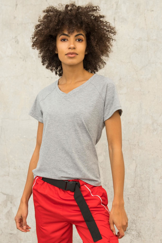 FOR FITNESS Pelēks t-krekls Layla