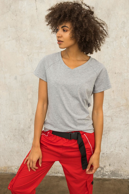 FOR FITNESS Pelēks t-krekls Layla