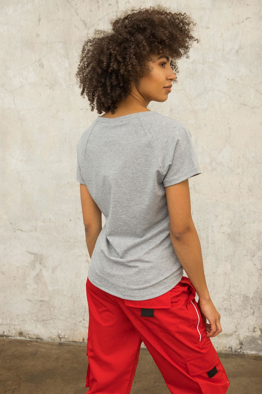 FOR FITNESS Pelēks t-krekls Layla