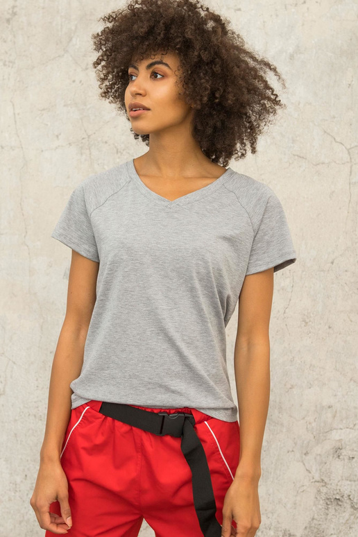 FOR FITNESS Pelēks t-krekls Layla