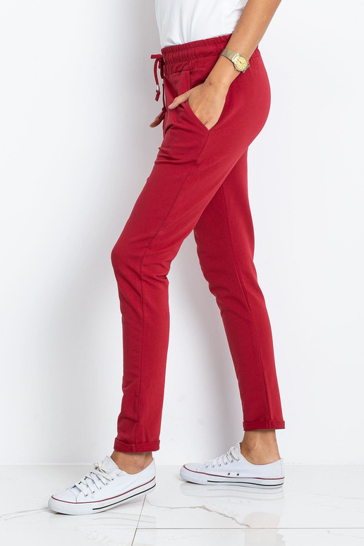 Cadence Burgundy bikses