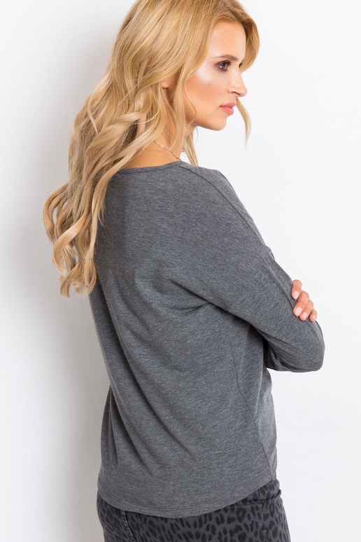 Tumši pelēka debesu blūze