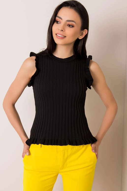 Melna blūze Penny RUE PARIS