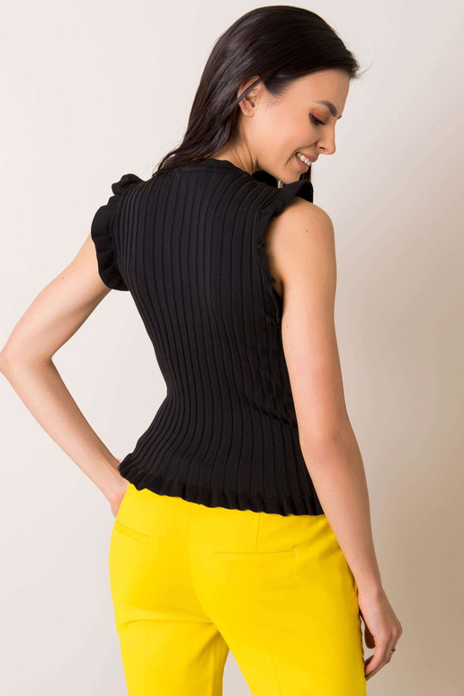 Melna blūze Penny RUE PARIS