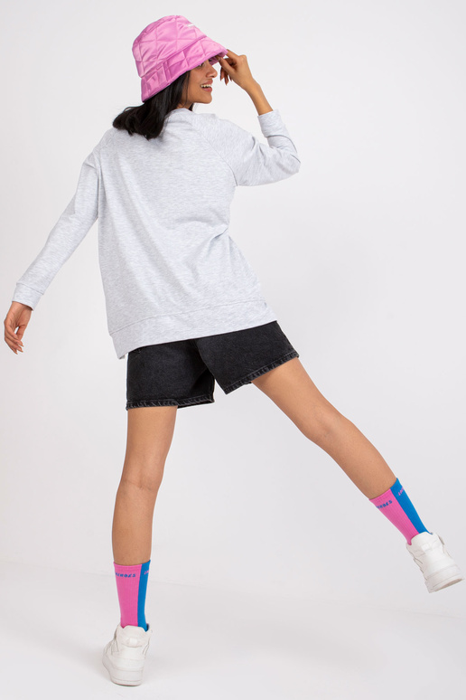 Gaiši pelēks Nadia sporta krekls