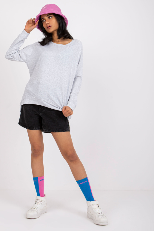 Gaiši pelēks Nadia sporta krekls