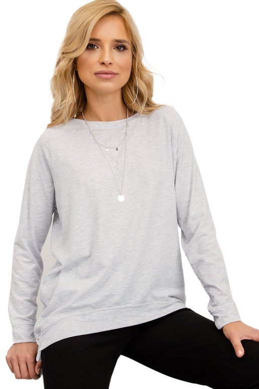 Gaiši pelēks Nadia sporta krekls