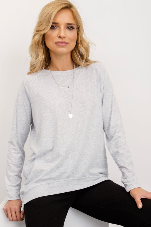 Gaiši pelēks Nadia sporta krekls