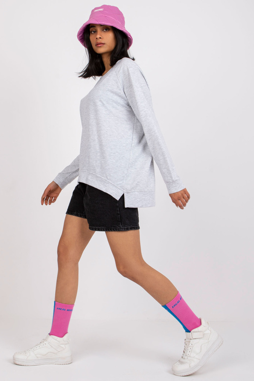 Gaiši pelēks Nadia sporta krekls