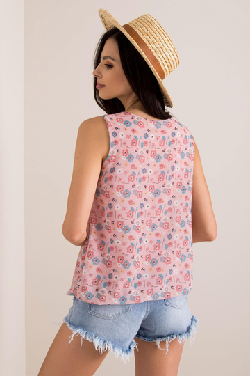 Netīri rozā tops Diva SUBLEVEL