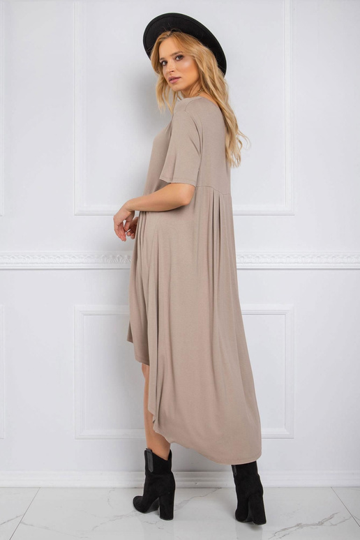 Tumši bēša kleita Casandra RUE PARIS