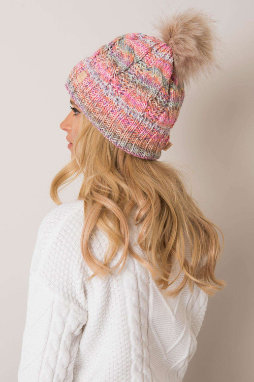 Krāsaina ziemas cepure RUE PARIS