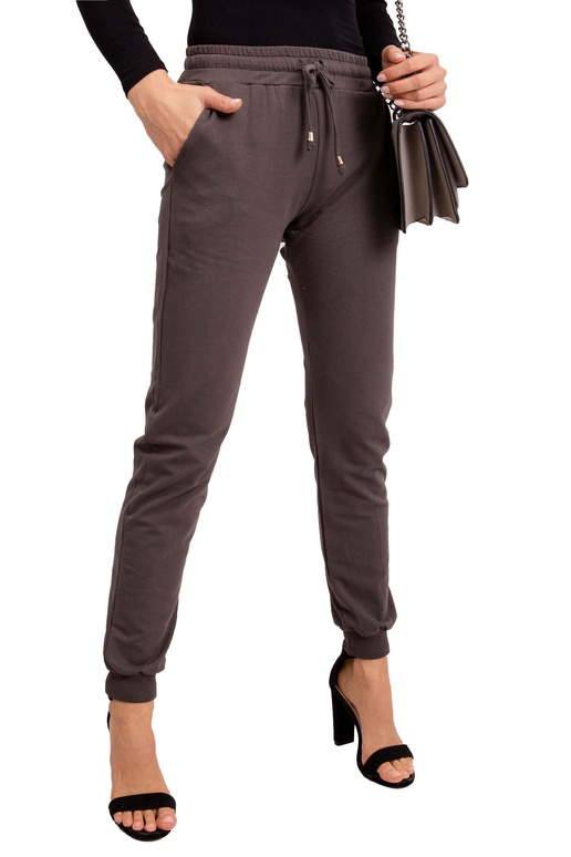 Tumšas haki krāsas bikses Ātrāk