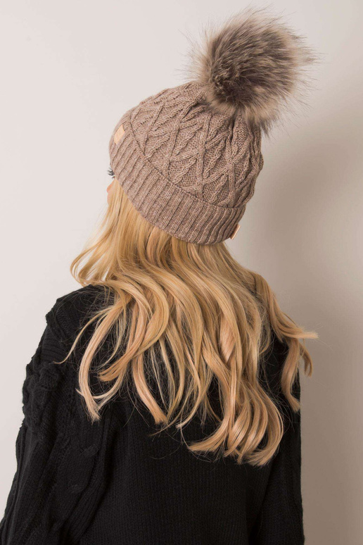 Czapka- JK-CZ-9.74 - tumši bēša