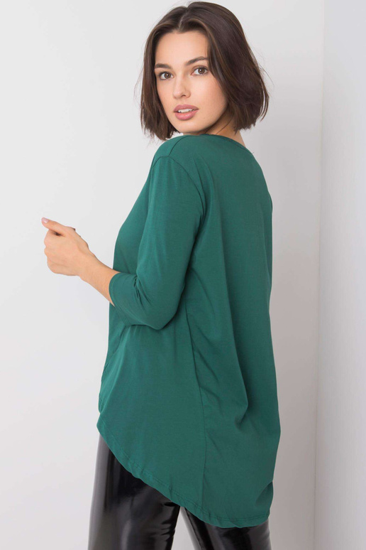 Leksijas tumši zaļa blūze