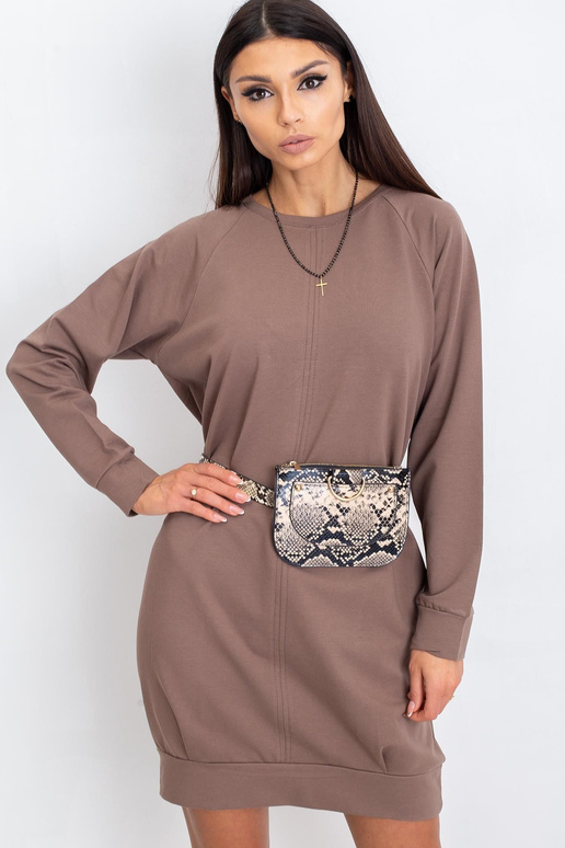 Tumši bēša kleita Kristīne Tumši bēša kleita Kristīne