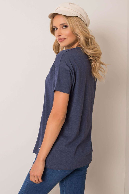 Tumši zils t-krekls Amy YOU N KNOW ME Tumši zils t-krekls Amy YOU N KNOW ME