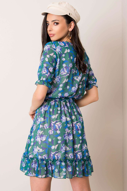 Tumši zaļa Džeinas kleita