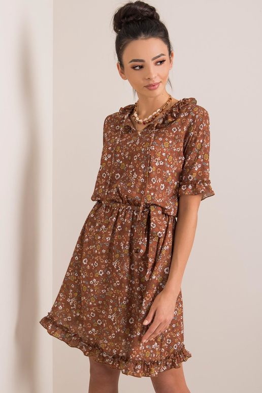 Brūnā Mirellas kleita