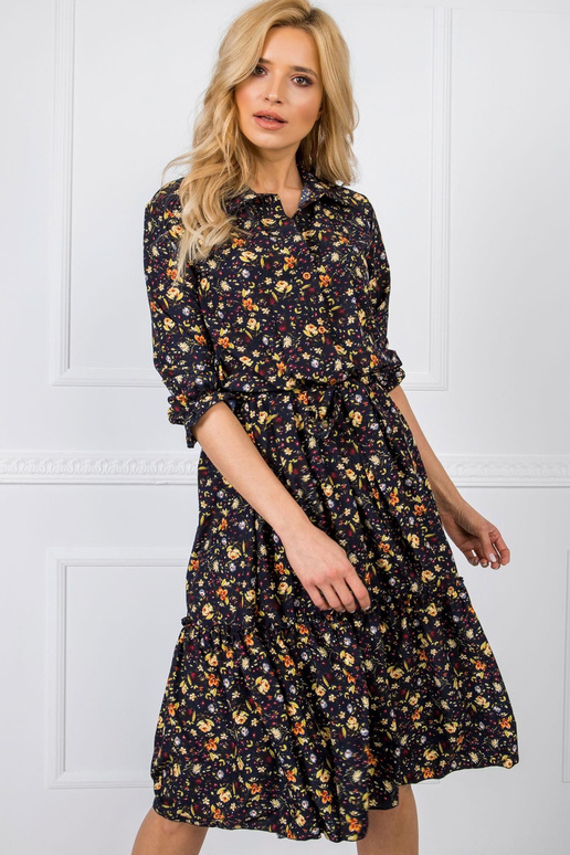 Tumši zila kleita Šarlote Tumši zila kleita Šarlote