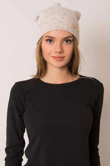 Sieviešu bēša cepure ar... 2