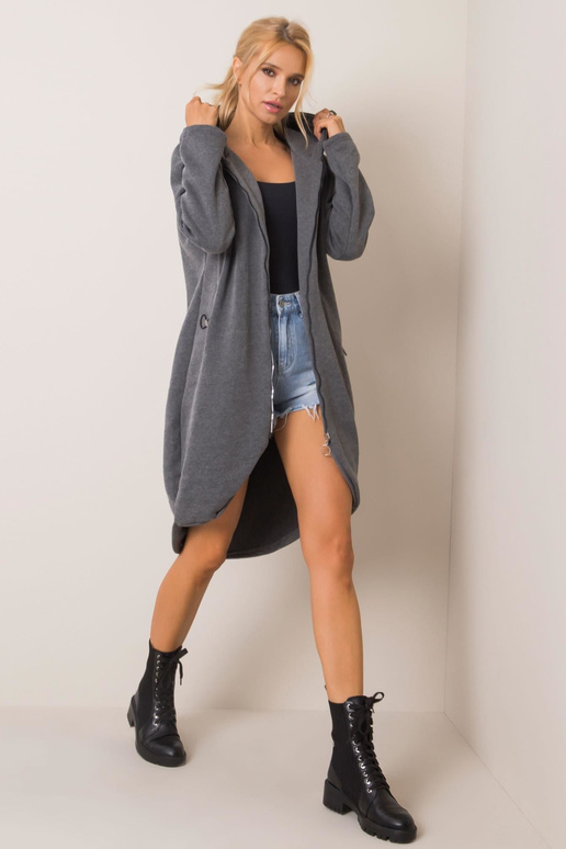 Tina RUE PARIS tumši pelēks džemperis