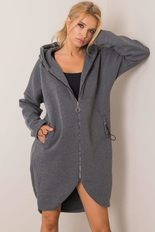 Tina RUE PARIS tumši pelēks džemperis