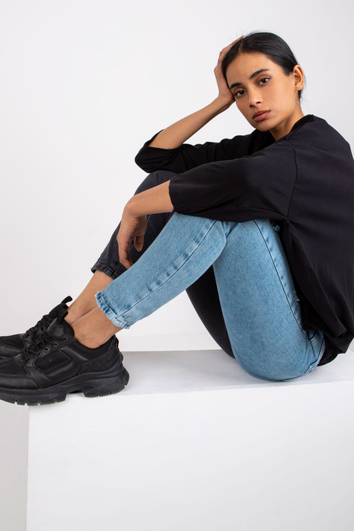 Melna blūze Serafine