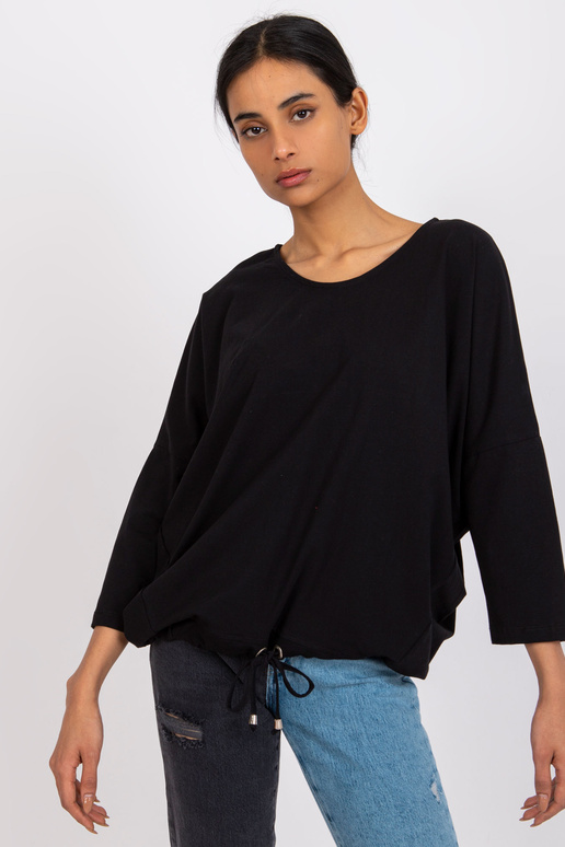 Melna blūze Serafine
