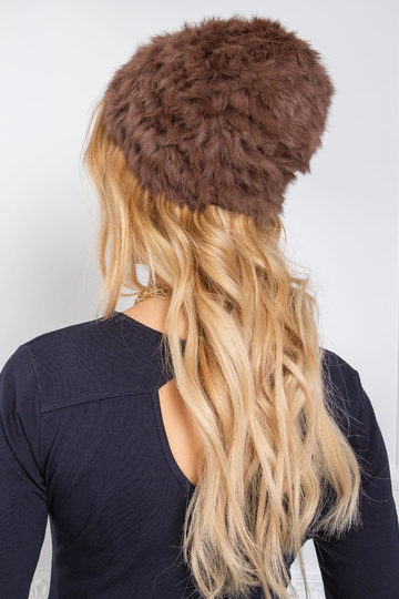 Brūna kažokādas cepure 2