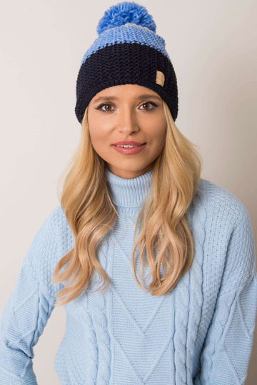 Tumši zila ziemas cepure... 2