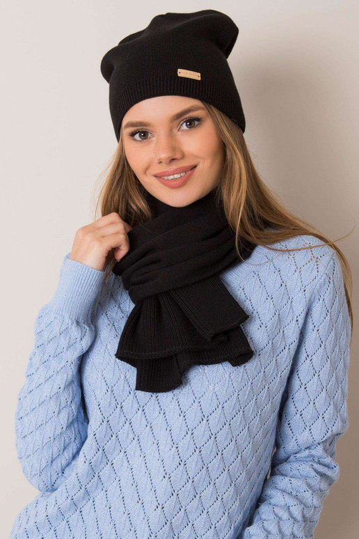 Melns trikotāžas komplekts RUE PARIS