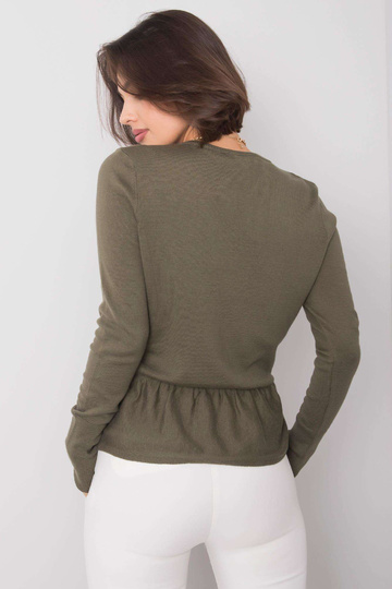 Haki krāsas džemperis Melby...