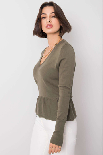 Haki krāsas džemperis Melby... 2