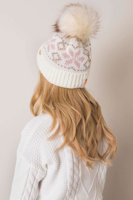 Ecru ziemas cepure RUE PARIS