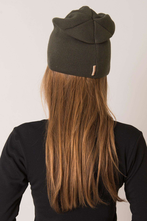 Haki krāsas beanie pamata RUE PARIS