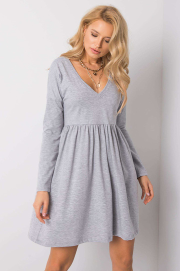 Pelēka melanža kleita no... 2