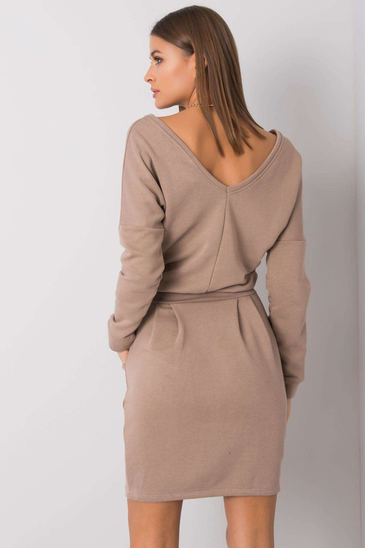 Tumši bēša kleita Kloe RUE PARIS